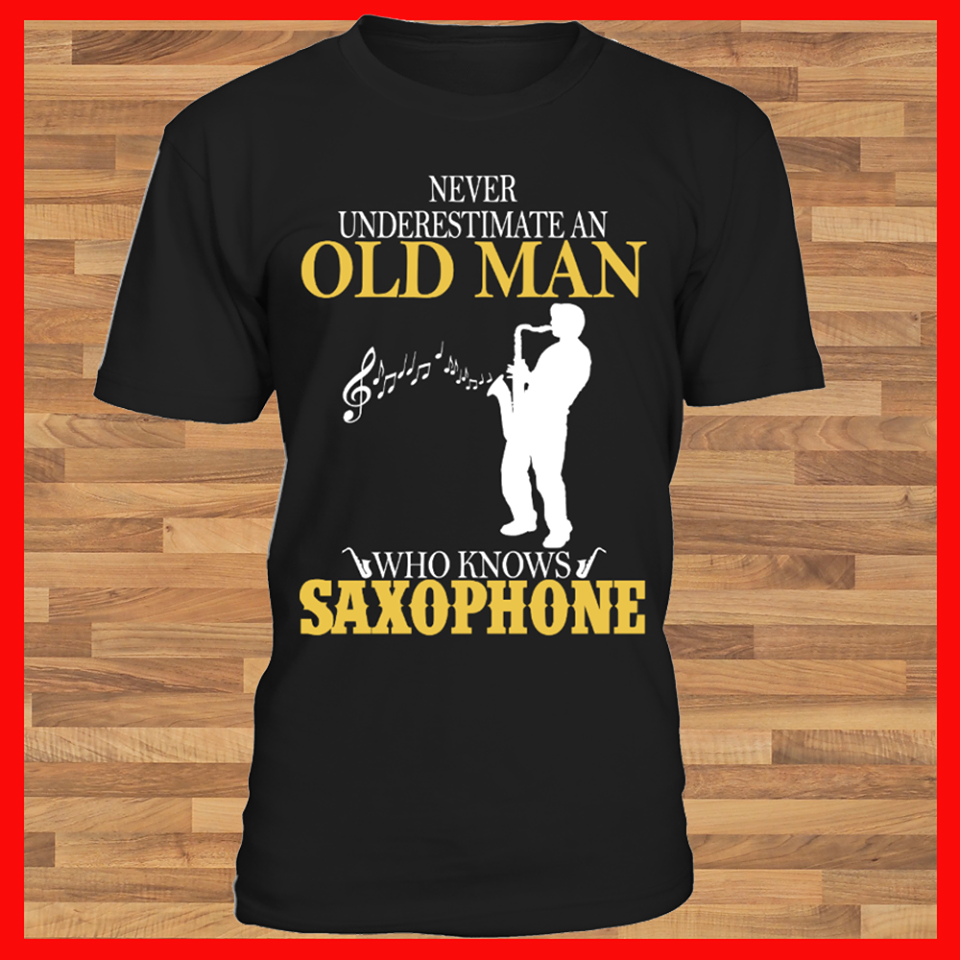 'Old Man with a Saxophone'